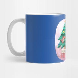 Santa is ready to share Christmas gifts Mug